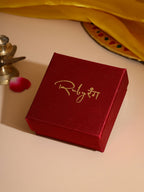 Ruby Raang White Traditional Bangle | Grab2Buy