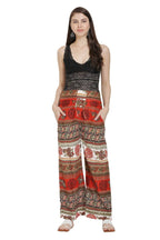 Asmaani Orange Color Mix Print Palazzo | Grab2Buy
