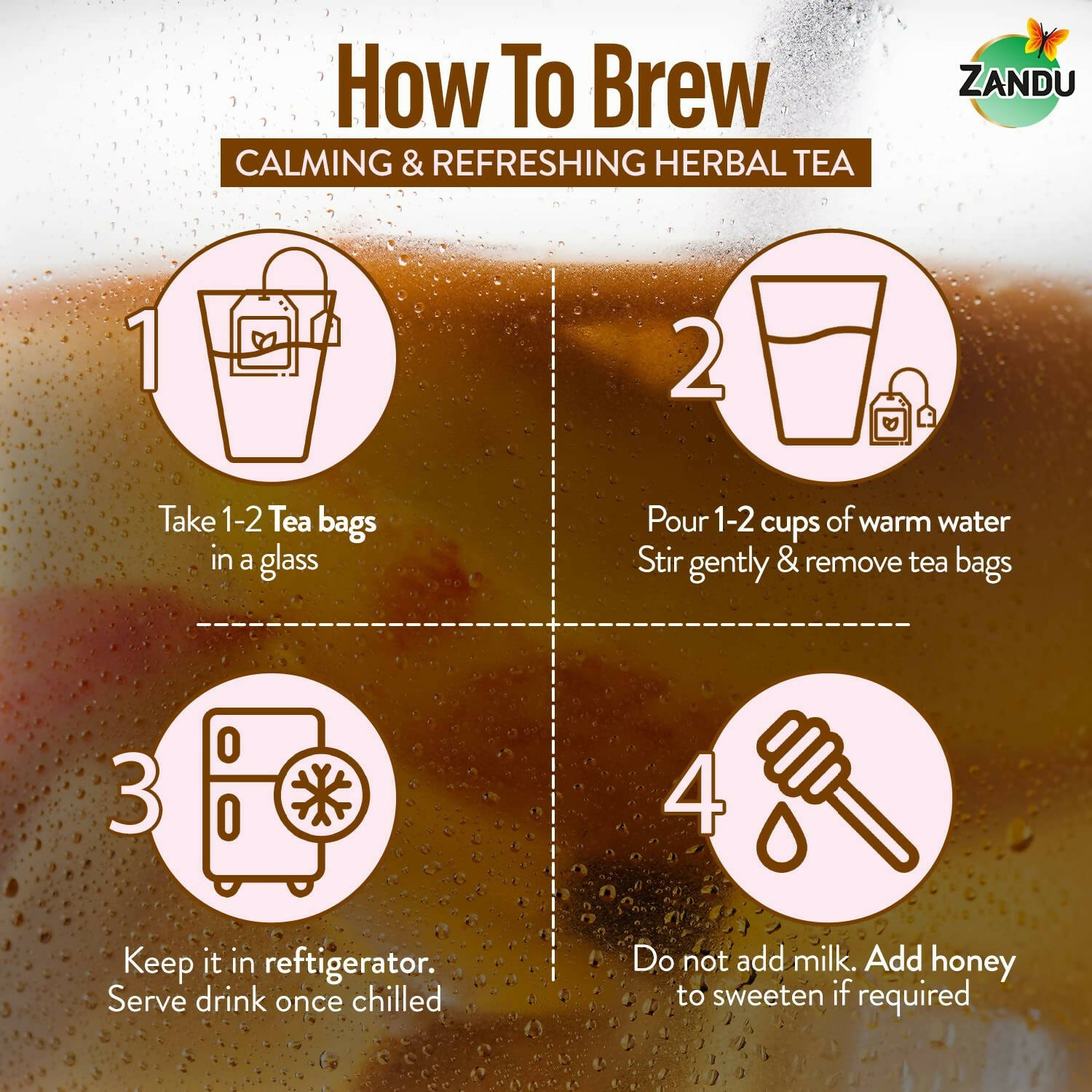 Zandu Calming & Refreshing Herbal Infusion | Grab2Buy