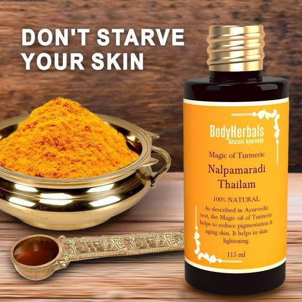 Bodyherbals Nalpamaradi Thailam Body Oil | Grab2Buy