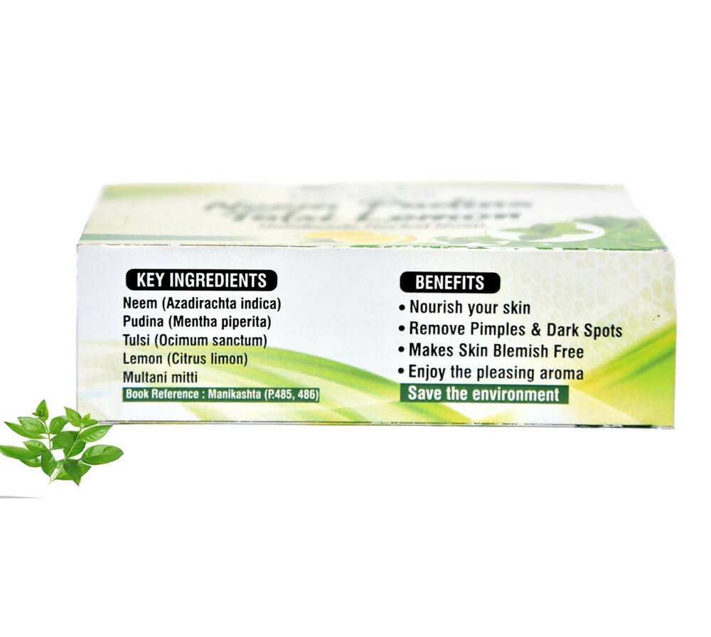 Payal's Herbal Neem Pudina Tulsi Lemon Soap | Grab2Buy