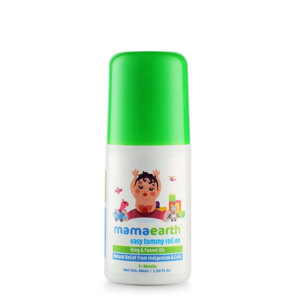 Mamaearth Easy Tummy Roll On For Relieves Tummy Discomfort & Soothes Gas Pain | Grab2Buy