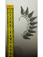 NVR Women Ethnic Silver Plated Brass Leaf Style Ear Cuff | Grab2Buy