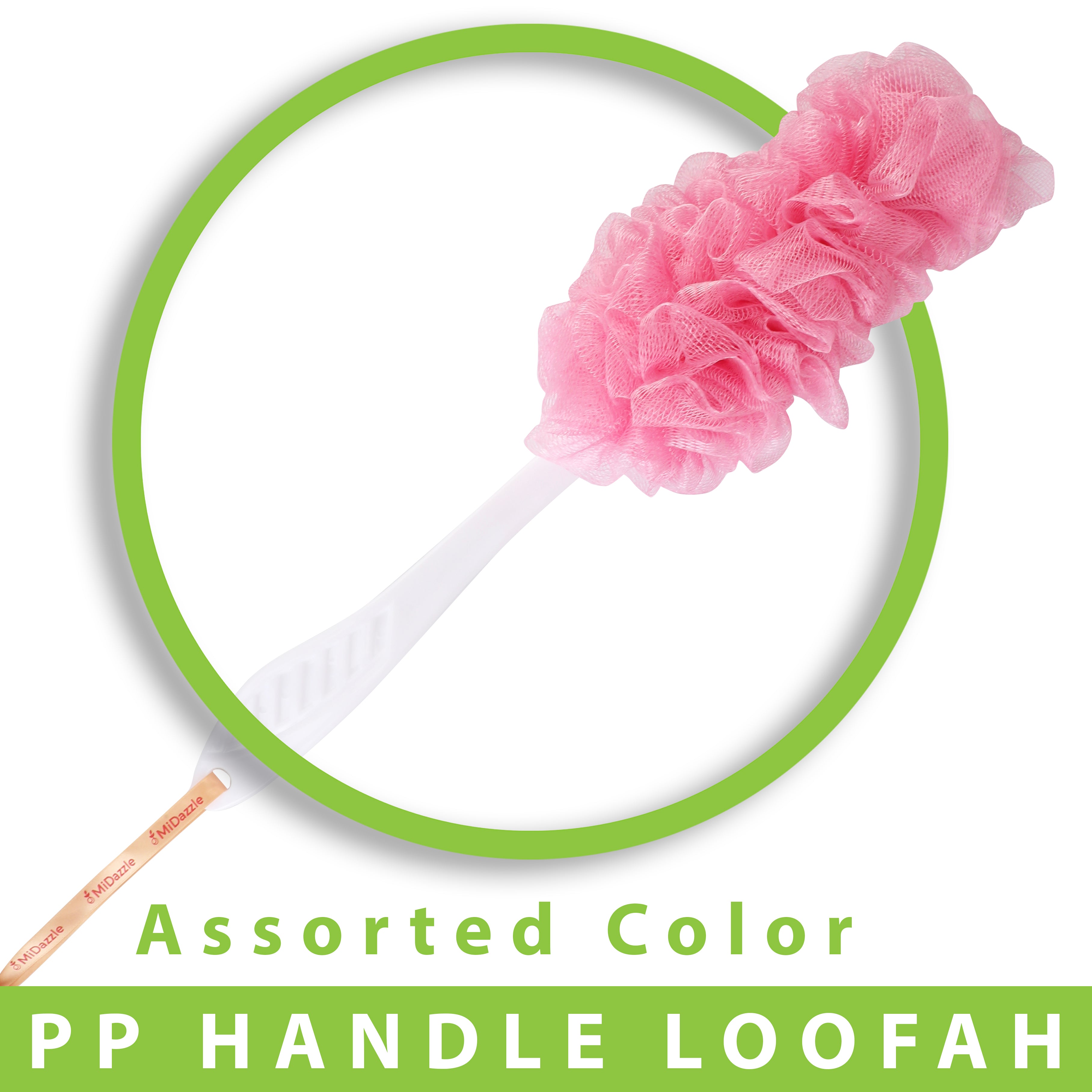 MiDazzle Handle Loofah MINL6004 | Grab2Buy