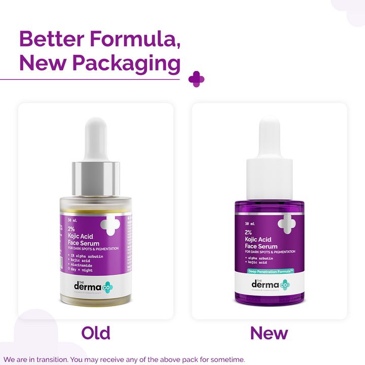 The Derma Co 2% Kojic Acid Face Serum with 1% Alpha Arbutin & Niacinamide | Grab2Buy