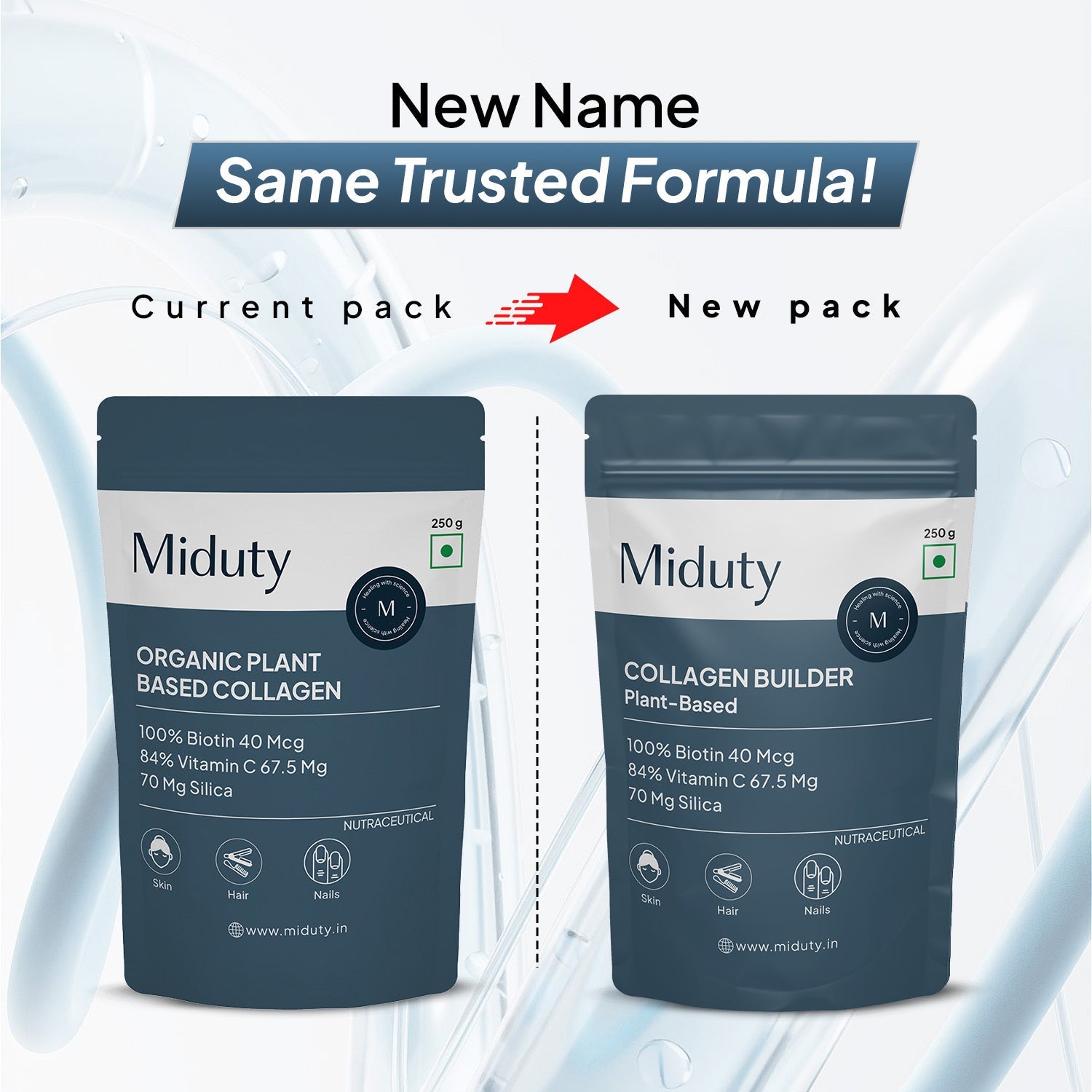 Miduty by Palak Notes Organic Plant Based Collagen | Grab2Buy