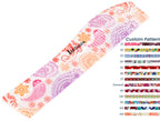 MiDazzle 360 Floral Dual Teeth Comb - Large