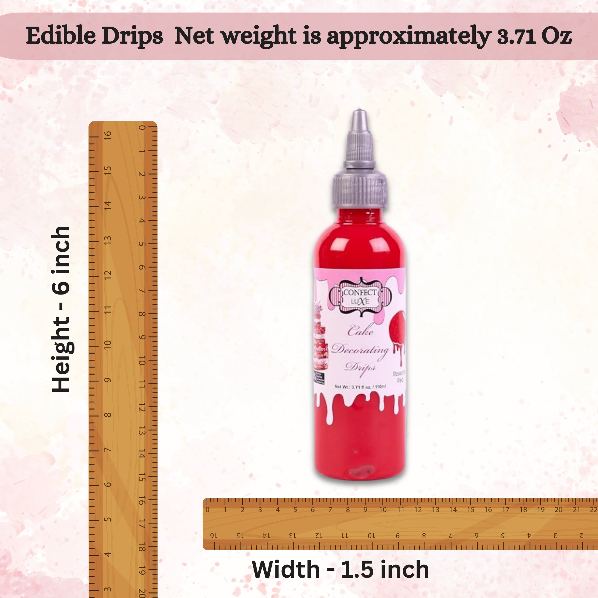 Confect Roseate Red | Edible Drips | Grab2Buy