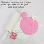 Confect Toppers Cutters | Best Mom Ever Topper Cutter | Fondant Cutter | (MDay-Cutters-06) | Grab2Buy
