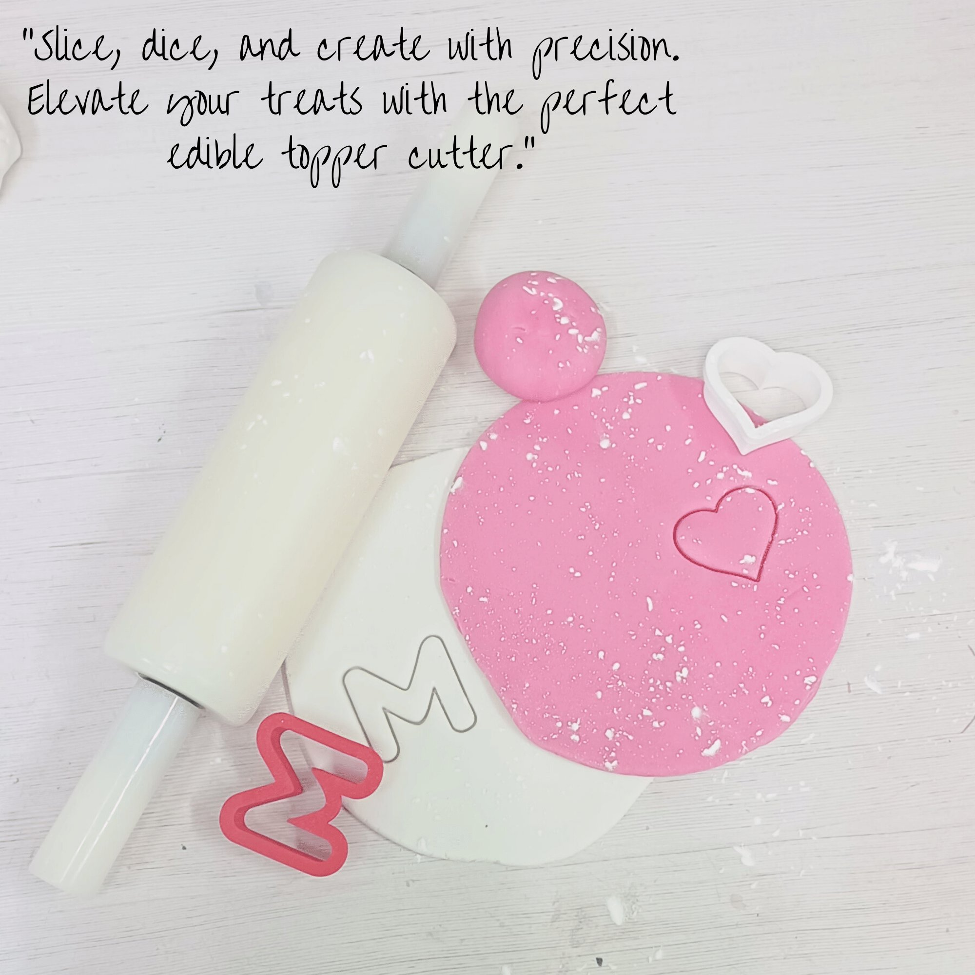 Confect Toppers Cutters | Best Mom Ever Topper Cutter | Fondant Cutter | (MDay-Cutters-06) | Grab2Buy