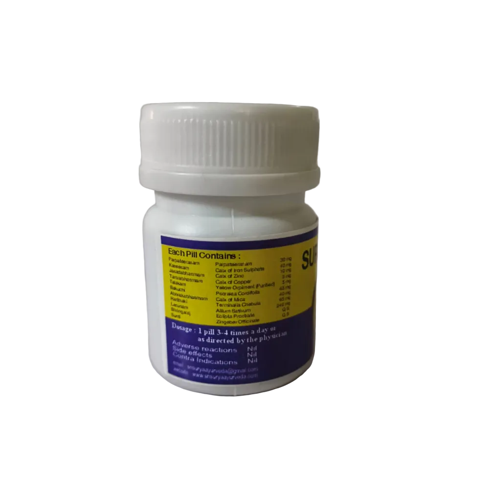 Sri Surya Ayurveda Suryamitra Pills | Grab2Buy