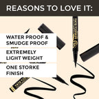 Matt Look Perfect Stay Style Muse Eyeliner 24 Hours - Jet Black | Grab2Buy
