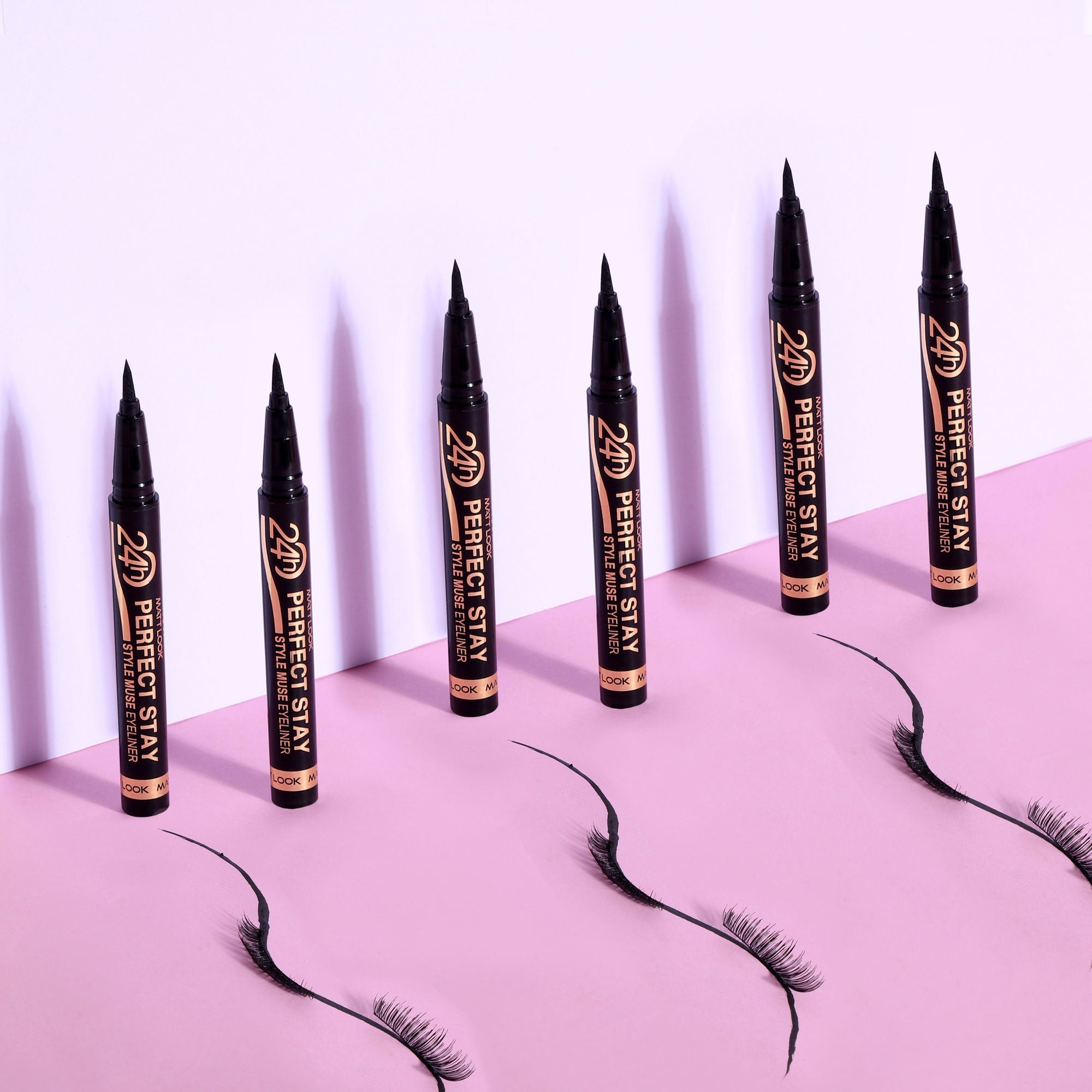 Matt Look Perfect Stay Style Muse Eyeliner 24 Hours - Jet Black | Grab2Buy