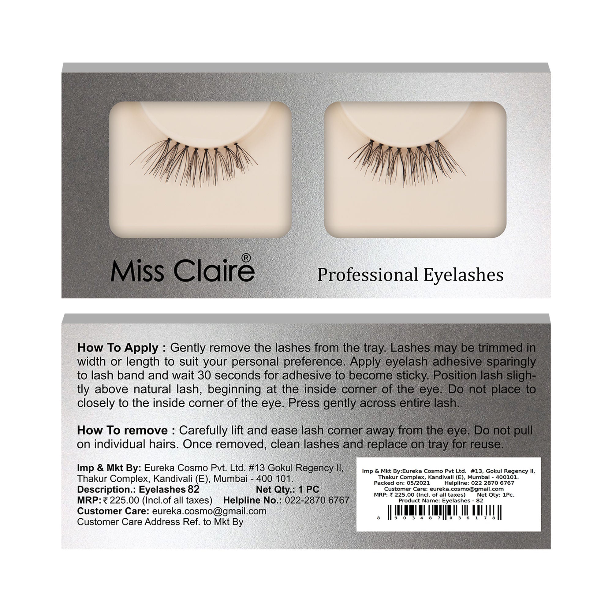 Miss Claire Eyelashes - 82 | Grab2Buy