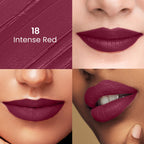 Swiss Beauty Satin Comfort Smooth Glide, Highly Pigmented , Ultra Hydrating Lipstick - 18 Rouge Red | Grab2Buy