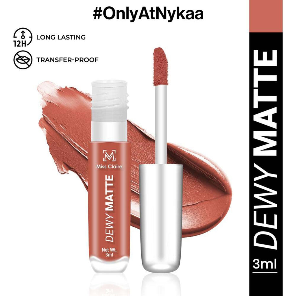 Miss Claire Dewy Matte Lip Color - 12 Caramel Crush