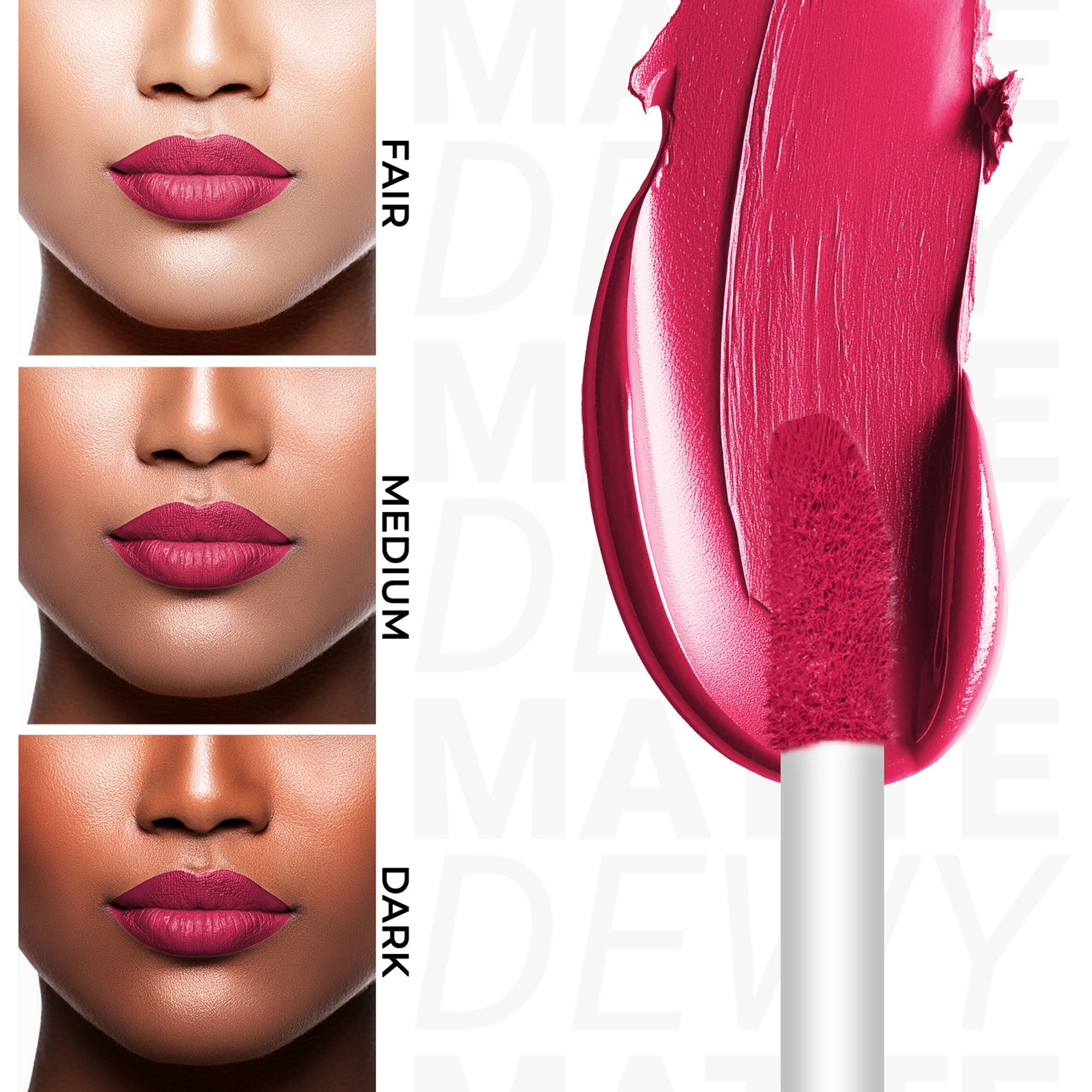 Miss Claire Dewy Matte Lip Color - 19 Heart On | Grab2Buy