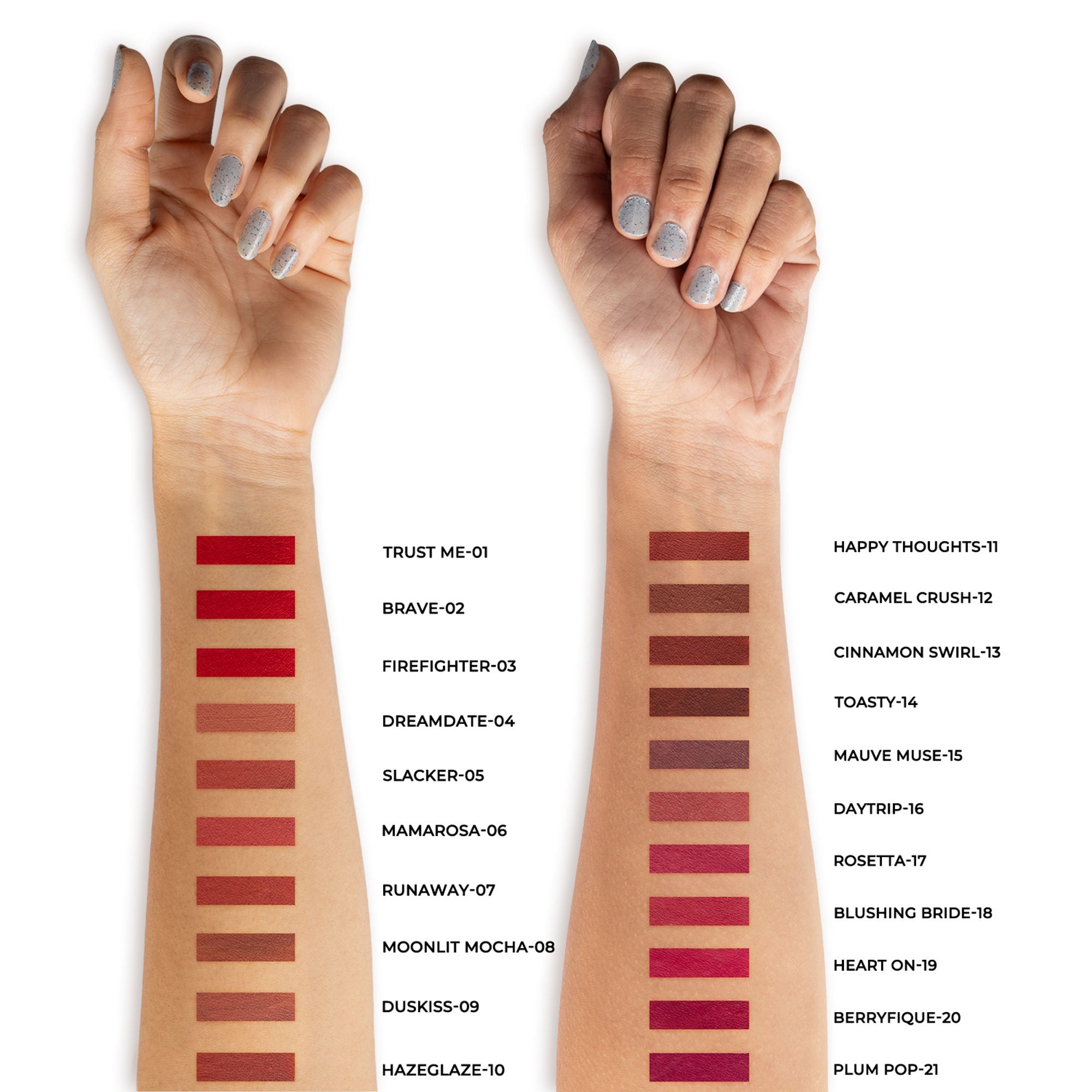 Miss Claire Dewy Matte Lip Color - 19 Heart On | Grab2Buy