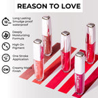 Miss Claire Dewy Matte Lip Color - 19 Heart On | Grab2Buy