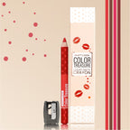 Matt Look Color Treasure Luxury Matte Lip Pencil Crayon - 01 Perfect Red | Grab2Buy