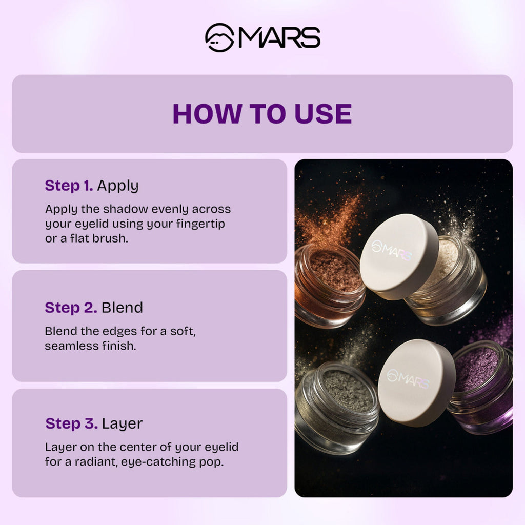 MARS Cosmetics Starlit Pot Eyeshadow - 03 | Grab2Buy