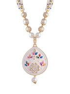 VOJ Women White Color stainless steel Jewellery Set | Grab2Buy
