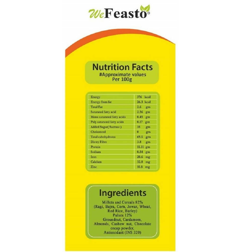 Wefeasto Instant Health Mix Chocolate Flavor | Grab2Buy