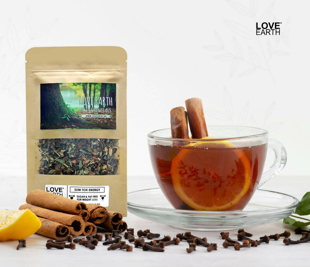 Love Earth Life Essentials Organic tea (Slim Tox Energy) | Grab2Buy