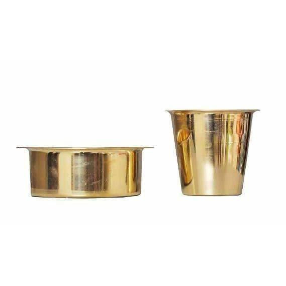 Pure Brass Madrasi Filter Coffee Set | Grab2Buy