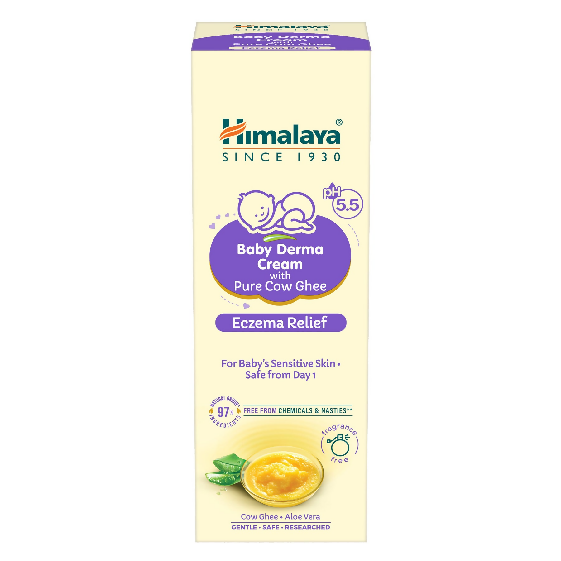 Himalaya Herbals Baby Derma Cream with Pure Cow Ghee | Grab2Buy