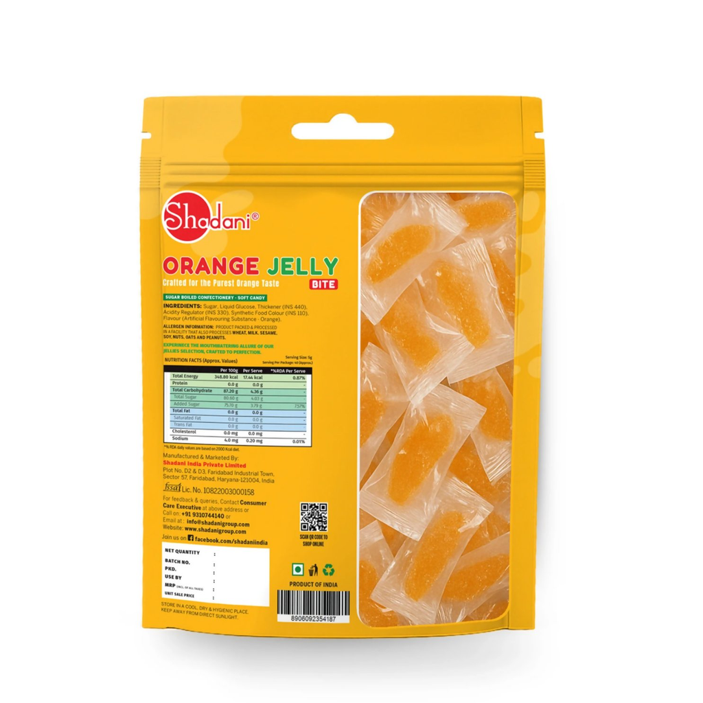 Shadani Orange Jelly Bite | Grab2Buy