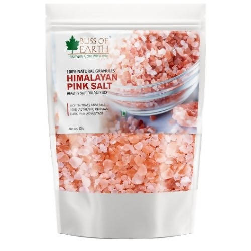 Bliss of Earth Pure Himalayan Pink Salt Granules | Grab2Buy