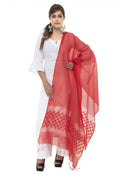 Mominos Fashion Red Buta Cut Dupatta | Grab2Buy