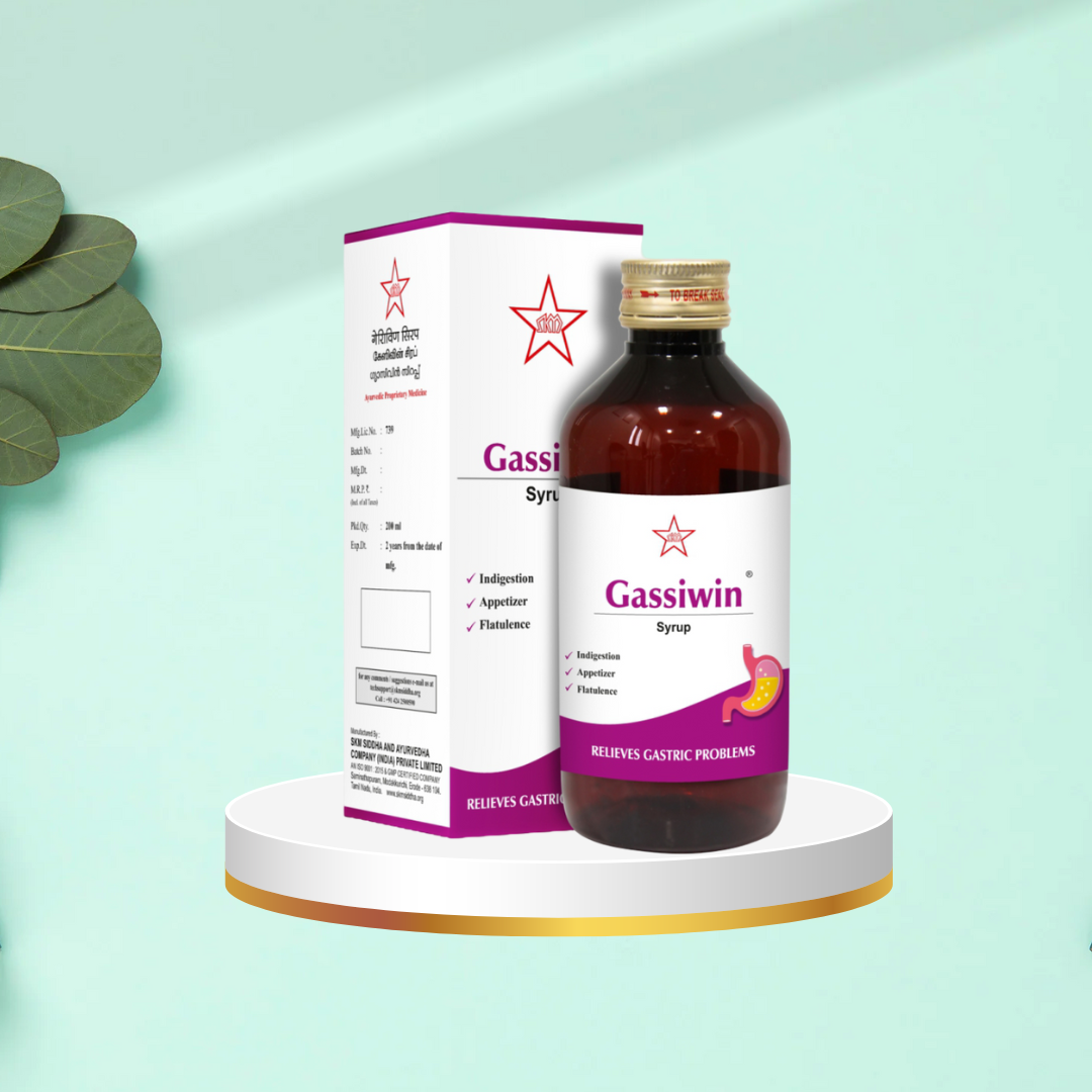 Skm Ayurveda Gassiwin Syrup | Grab2Buy