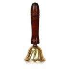 Brass & Wooden Pooja Prayer Ghanta - Indian Hindu Festivals | Grab2Buy