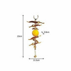 Neembu Mirch Meena Aluminium Metal Door Hanging