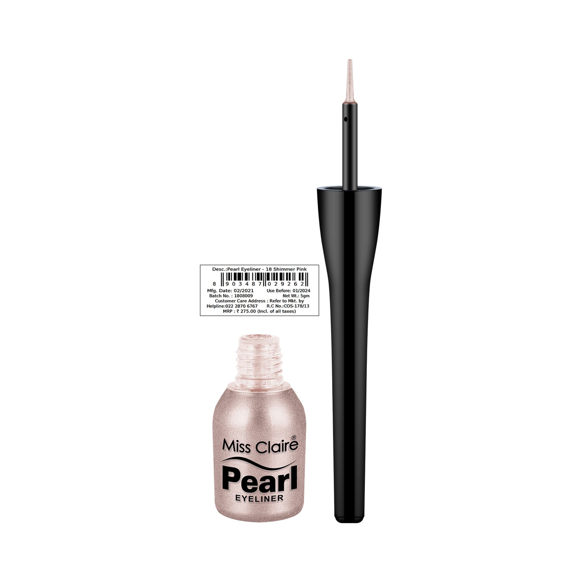 Miss Claire Pearl Eyeliner - 18 Shimmer Pink | Grab2Buy