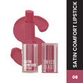 Swiss Beauty Satin Comfort Smooth Glide, Highly Pigmented , Ultra Hydrating Lipstick - 8 Salmon Pink | Grab2Buy