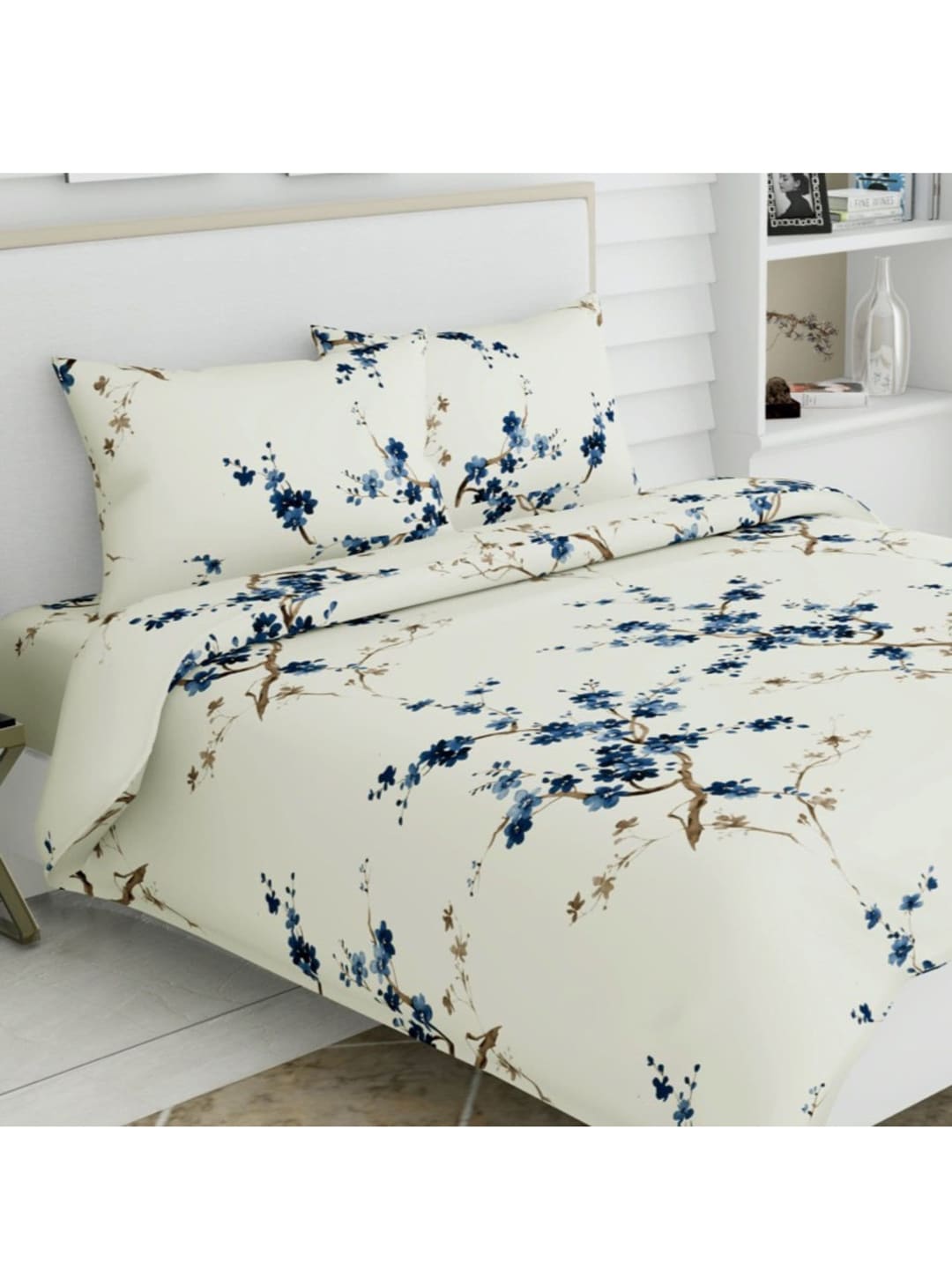 haus & kinder Unisex Blue Bedsheets | Grab2Buy