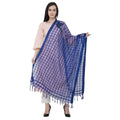 A R Silk Cotton Square Regular Dupatta Color Royal Dupatta or Chunni | Grab2Buy