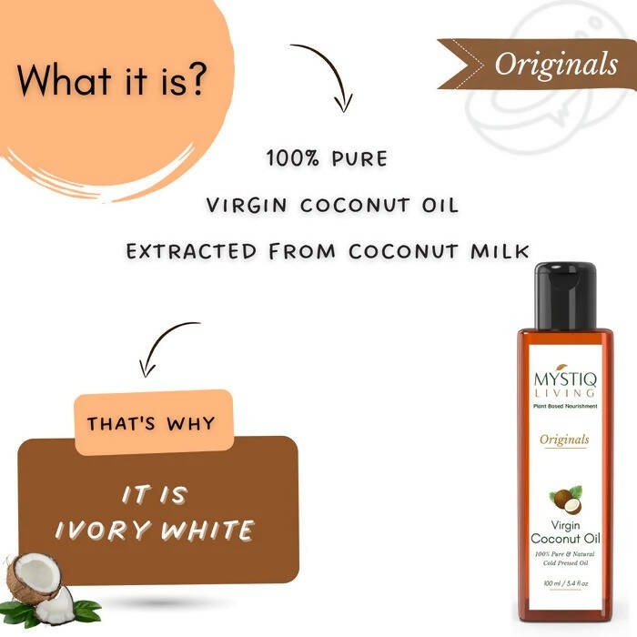 Mystiq Living Originals Virgin Coconut Oil | Grab2Buy