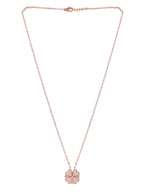 VOJ Women Gold Color stainless steel Necklace and Chains