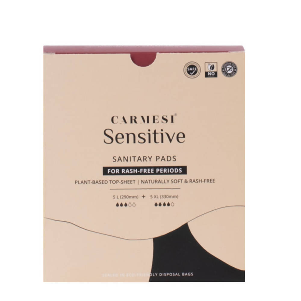 Carmesi Sensitive - Sanitary Pads for Rash-Free Periods | Grab2Buy