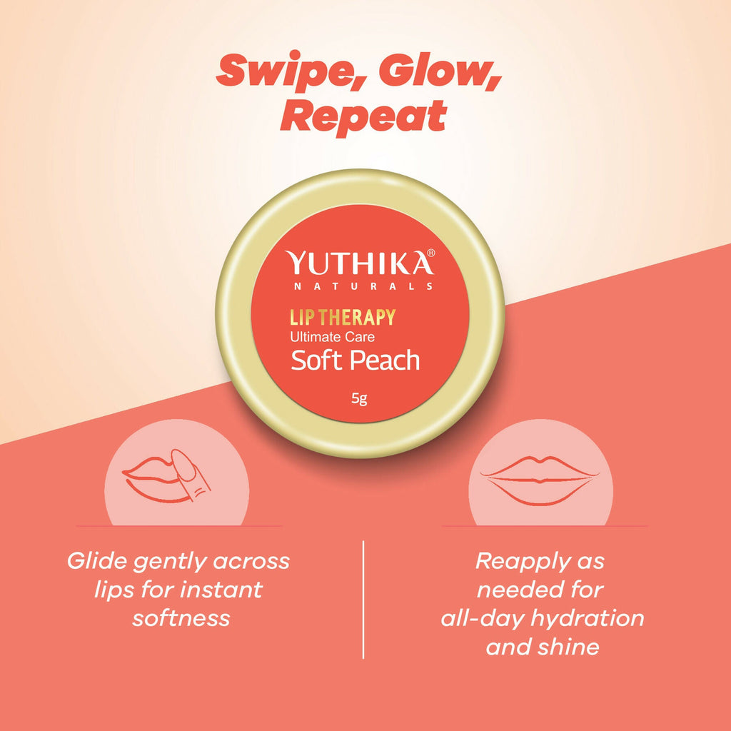 Yuthika Moisturizing Lip Balm – Soft Peach | Grab2Buy