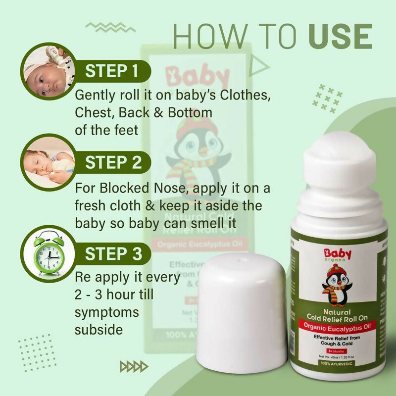 Babyorgano Natural Cold Relief Roll On | Grab2Buy
