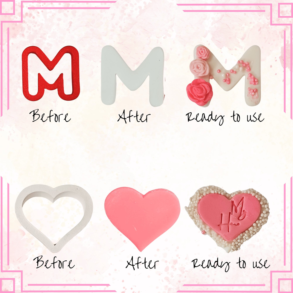 Confect Toppers Cutters | Best Mom Ever Topper Cutter | Fondant Cutter | (MDay-Cutters-06) | Grab2Buy