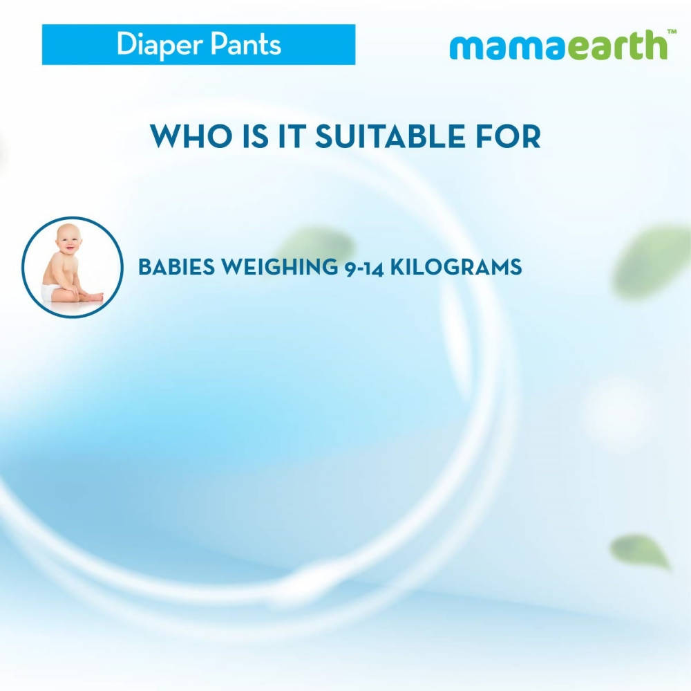 Mamaearth Plant-Based Diaper Pants for Babies 30 Diapers | Grab2Buy