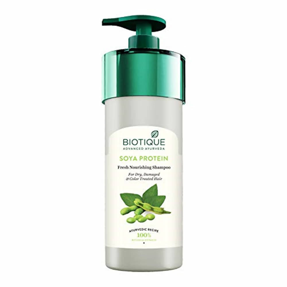 Biotique Advanced Ayurveda Bio Soya Protein Fresh Nourishing Shampoo | Grab2Buy