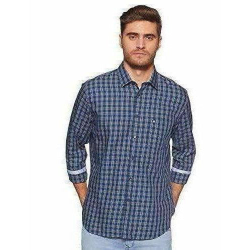 Van Heusen Men's Checkered Slim fit Casual Shirt | Grab2Buy