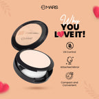 MARS Cosmetics HD Mattifying Compact Powder - 01-Icing
